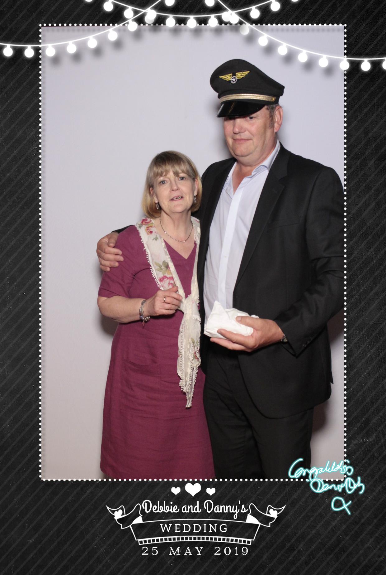 Debbie & Danny's Wedding | View more photos from the event at gallery.myphotoboothexperience.co.uk/u/MyPhotoBoothExperienceLtd/Debbie-Dannys-Wedding